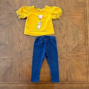 Girls Whinnie the Pooh outfit